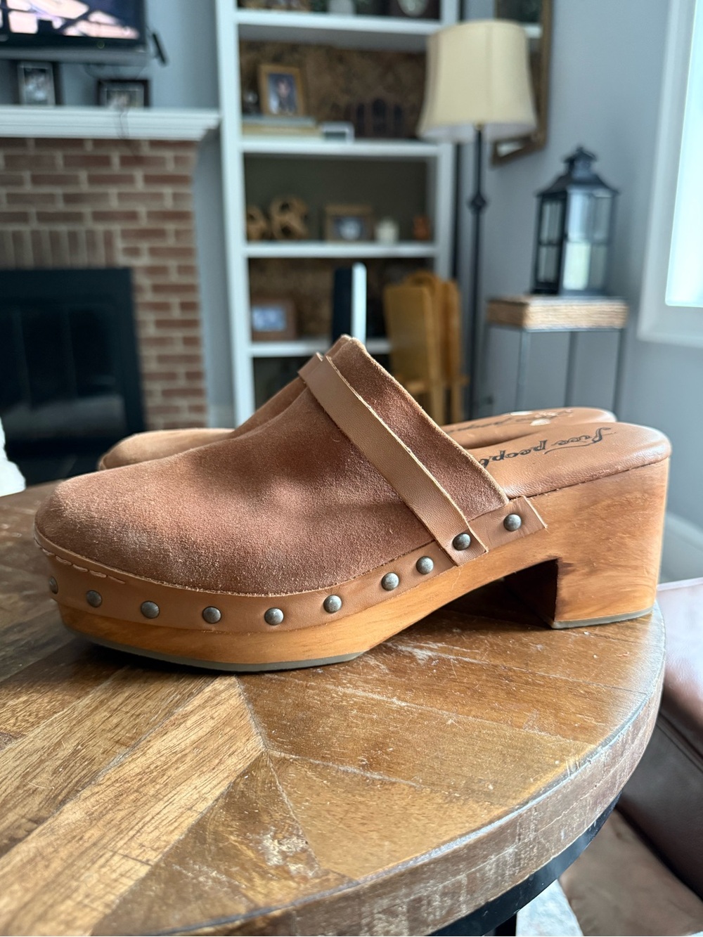 Free People Calabasas Suede Clogs 40/9 - Picture 4 of 10